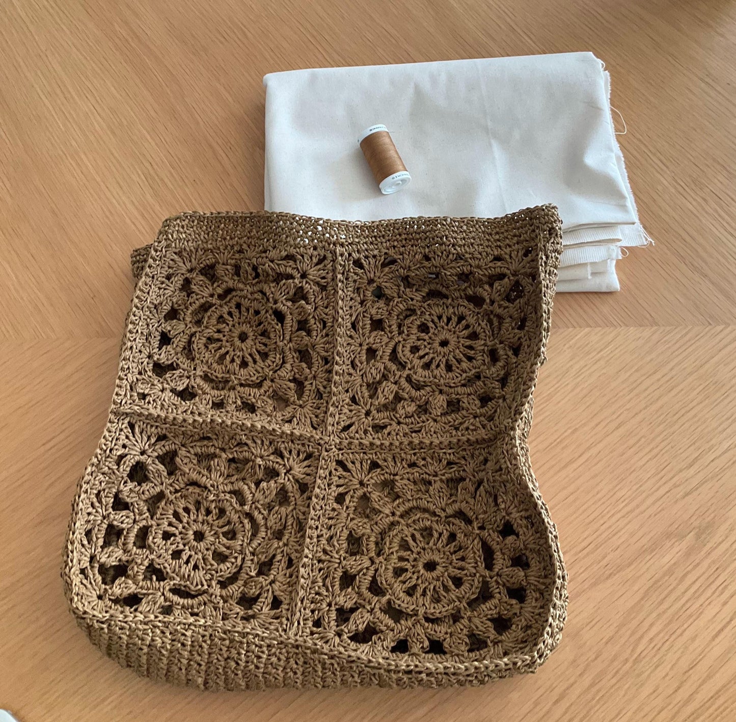 Cabas/sac raphia