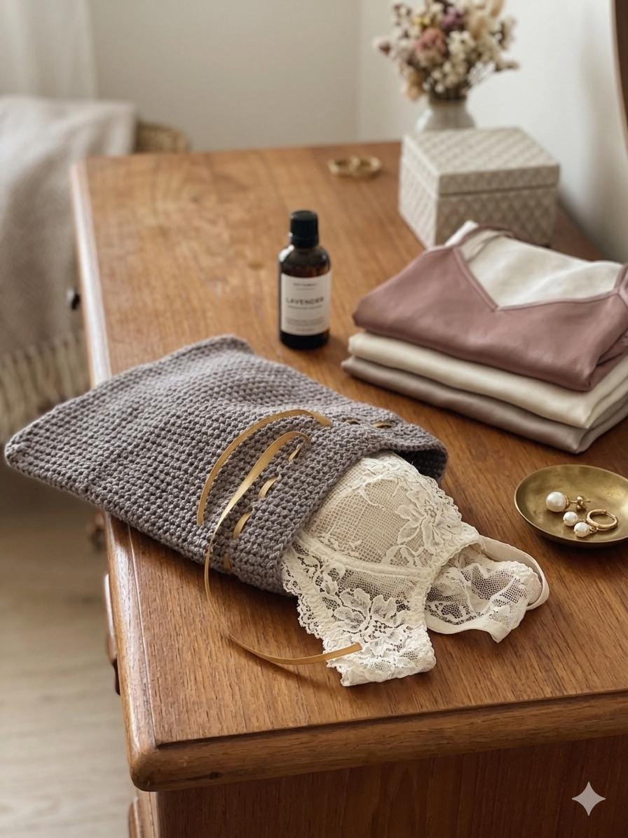 Pochettes rangement sous vêtements