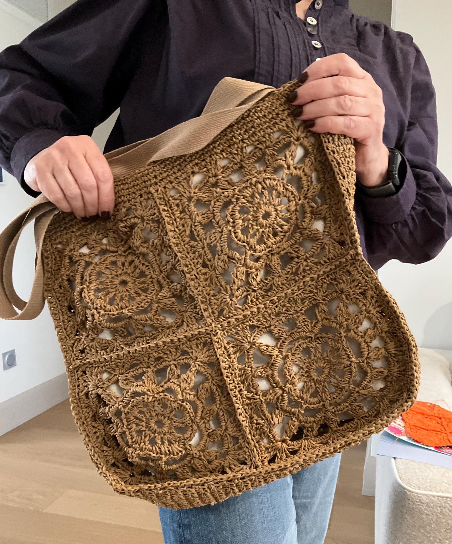 Cabas/sac raphia